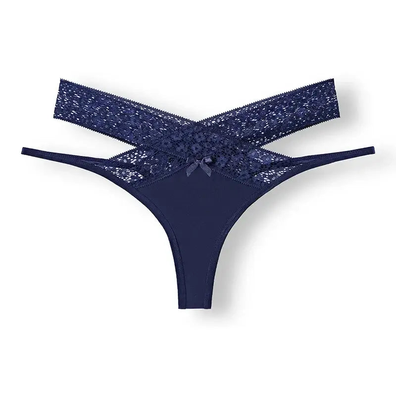 1PCS Sexy Lace Women Panties Seamless Underwear Hollow Out Sensual Lingerie Female Breathable Thongs T-back G-string