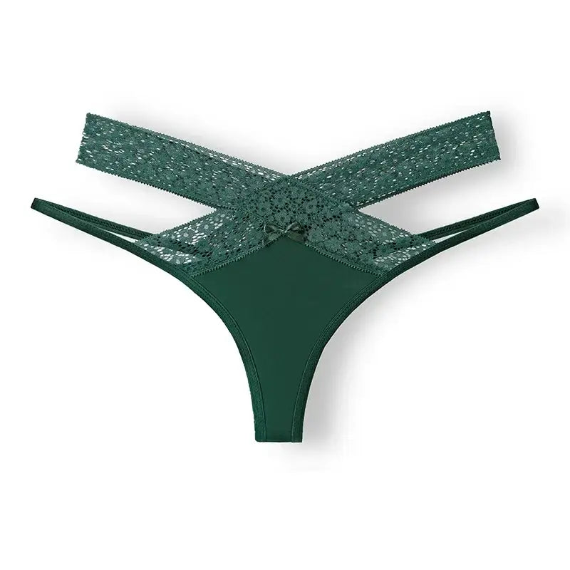 1PCS Sexy Lace Women Panties Seamless Underwear Hollow Out Sensual Lingerie Female Breathable Thongs T-back G-string