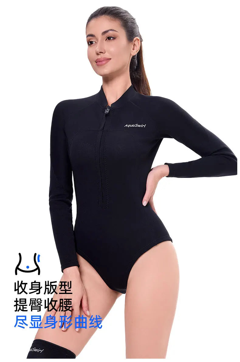 2mm Women’s Neoprene Long Sleeve Wetsuit