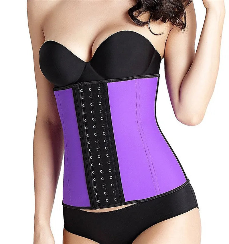 AfruliA Fajas Colombian Girdle Waist Trainer – Double Compression Body Shaper