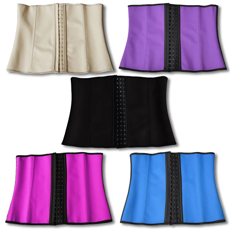 AfruliA Fajas Colombian Girdle Waist Trainer – Double Compression Body Shaper