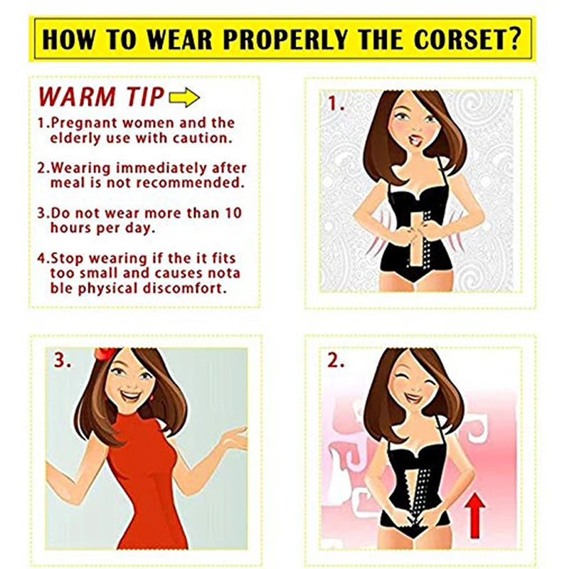 AfruliA Fajas Colombian Girdle Waist Trainer – Double Compression Body Shaper