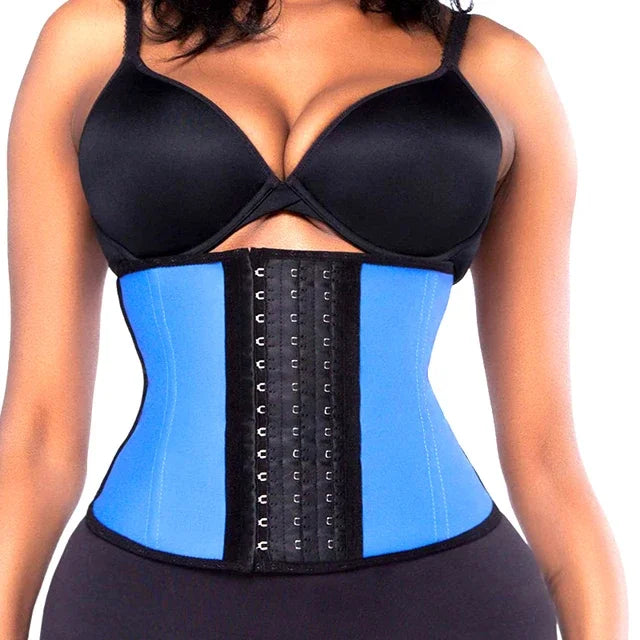 AfruliA Fajas Colombian Girdle Waist Trainer – Double Compression Body Shaper