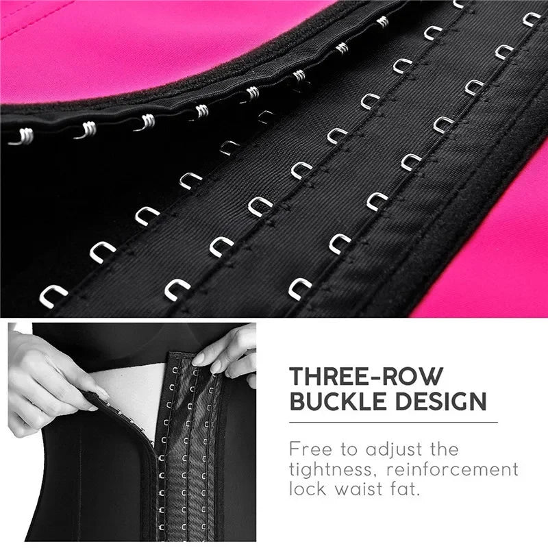 AfruliA Fajas Colombian Girdle Waist Trainer – Double Compression Body Shaper
