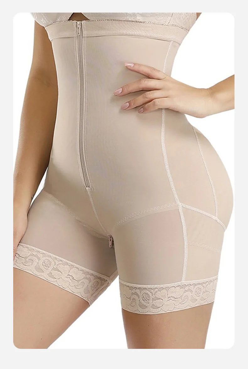 AfruliA Fajas Colombiana Full Body Shaper – Butt Lifter & Tummy Control Bodysuit