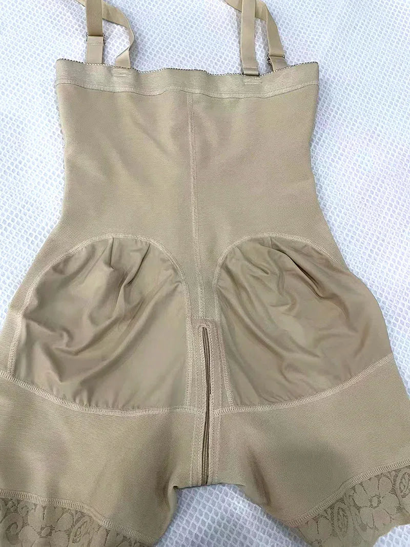 AfruliA Fajas Colombiana Full Body Shaper – Butt Lifter & Tummy Control Bodysuit