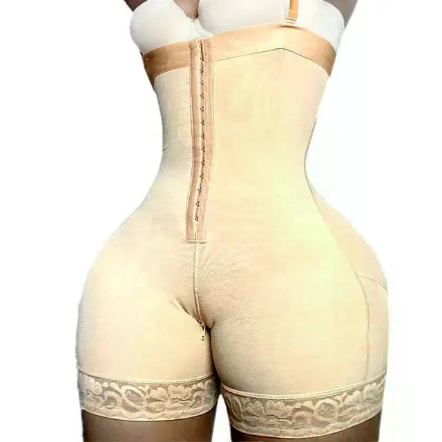 AfruliA Fajas Colombiana Full Body Shaper – Butt Lifter & Tummy Control Bodysuit