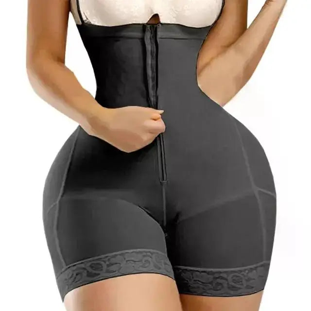 AfruliA Fajas Colombiana Full Body Shaper – Butt Lifter & Tummy Control Bodysuit