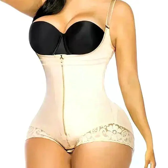 AfruliA Fajas Colombiana Full Body Shaper – Butt Lifter & Tummy Control Bodysuit