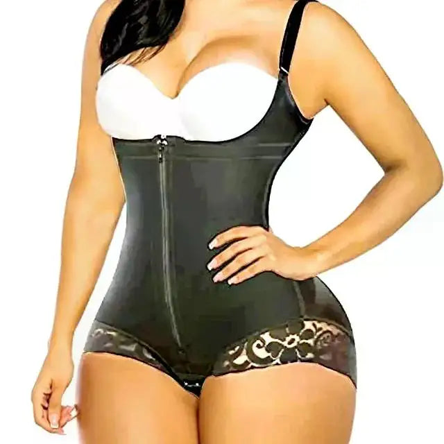 AfruliA Fajas Colombiana Full Body Shaper – Butt Lifter & Tummy Control Bodysuit
