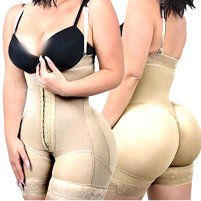 AfruliA Fajas Colombianas Moldeadoras Bodysuit Shapewear Waist Trainer