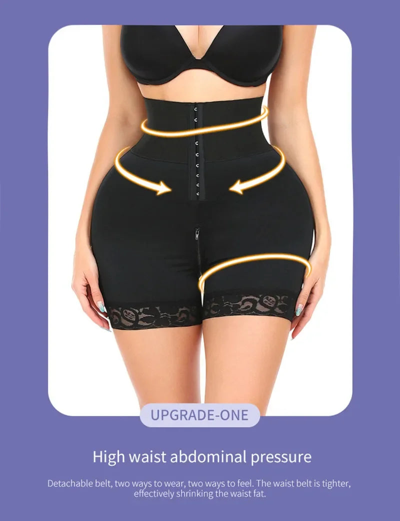 AfruliA High Waist Trainer Slimming Sheath Corset Body Shaper – BBL Control Panties