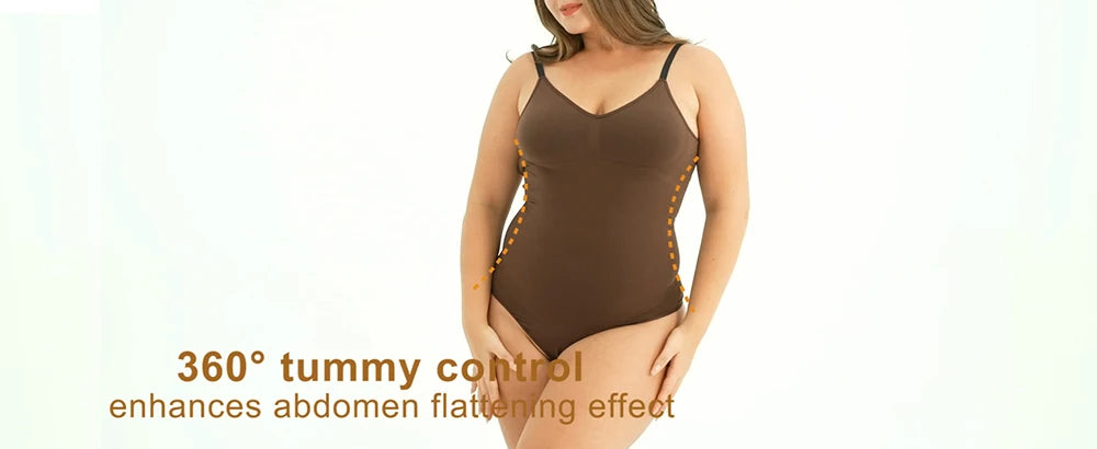 Backless Thong Bodysuit – Seamless Tummy Control Shapewear
