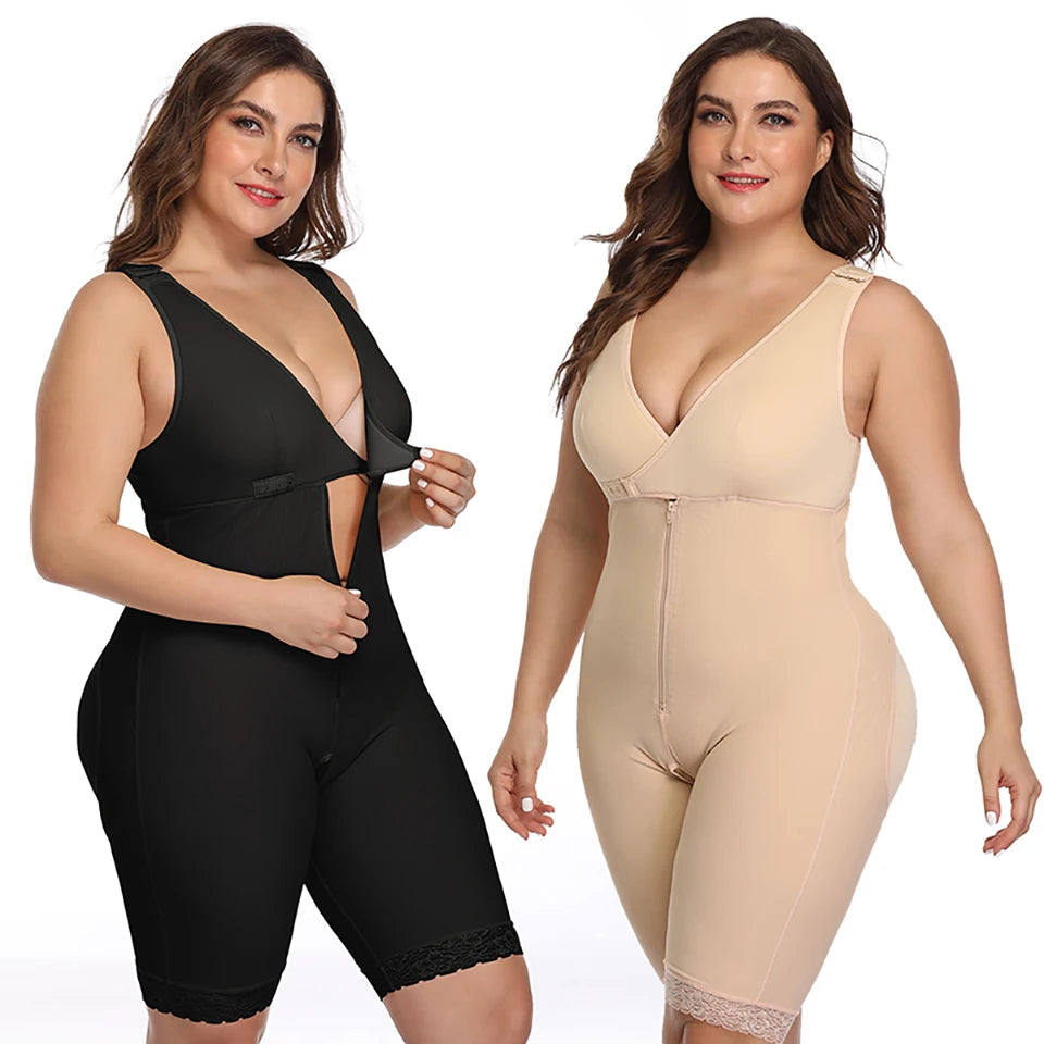 Beonlema Women’s Plus Size Slimming Bodysuit – Butt Lifter & Tummy Control Shapewear