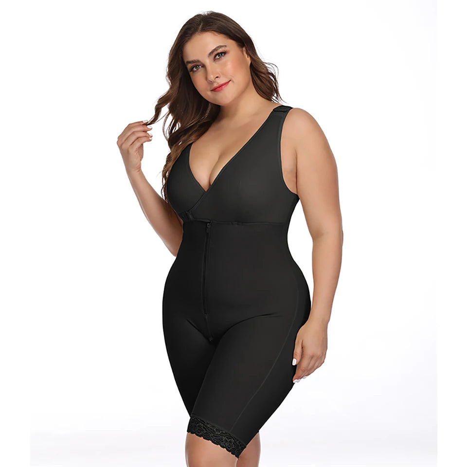 Beonlema Women’s Plus Size Slimming Bodysuit – Butt Lifter & Tummy Control Shapewear