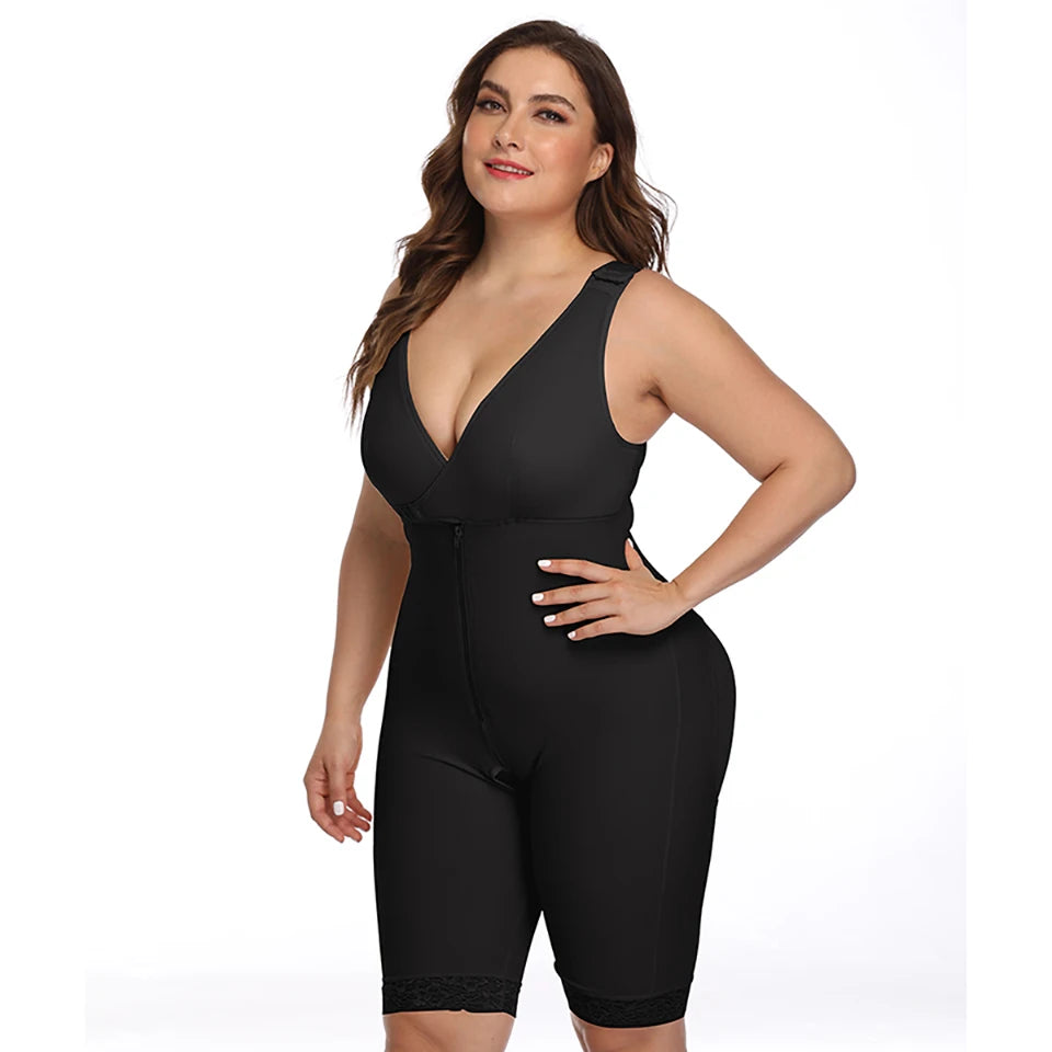 Beonlema Women’s Plus Size Slimming Bodysuit – Butt Lifter & Tummy Control Shapewear