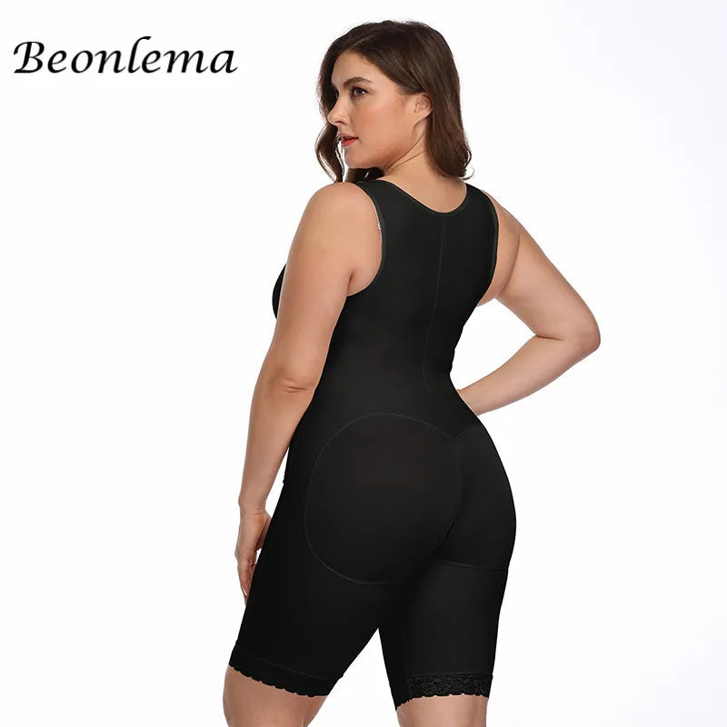 Beonlema Women’s Plus Size Slimming Bodysuit – Butt Lifter & Tummy Control Shapewear