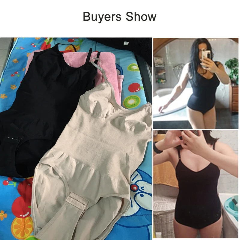 Breathable Full Body Slimming Corset Shapewear Bodysuit – Tummy Control