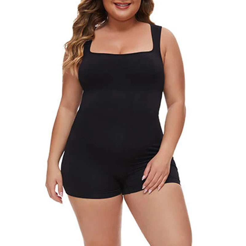 BurVogue Women’s Tummy Control Bodysuit – Mid-Thigh Butt Lifter Shapewear Shorts