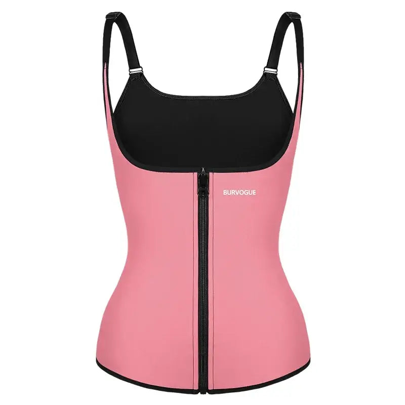 Burvogue Waist Trainer Corset Underbust Shapewear – Latex Body Shaper for Tummy Slimming