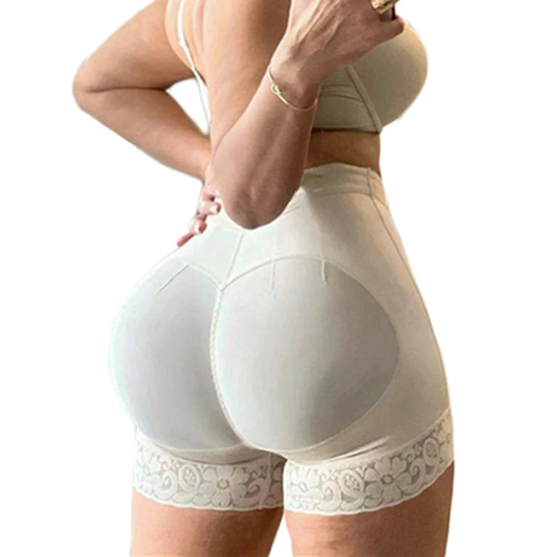 Butt Lifter Shapewear Shorts – Women’s Fake Booty Hip Enhancer Body Shaper