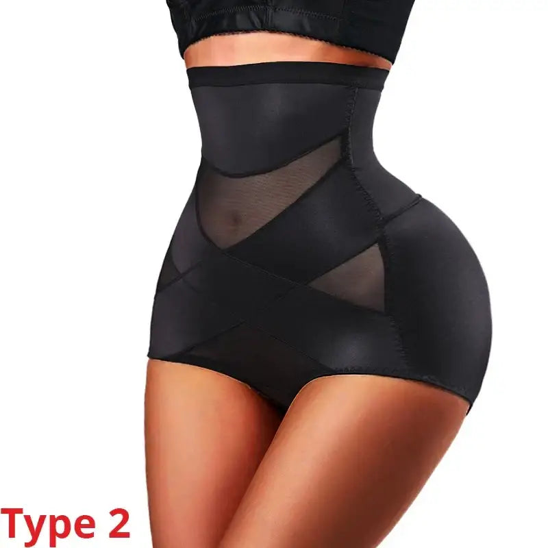 CXZD Women’s High-Waist Trainer Body Shaper Panties – Tummy Control Slimming Girdle