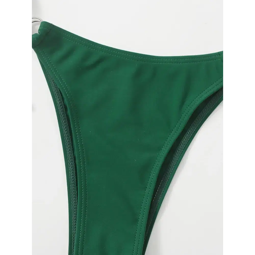 Chic Halter High-Waisted Bikini Set