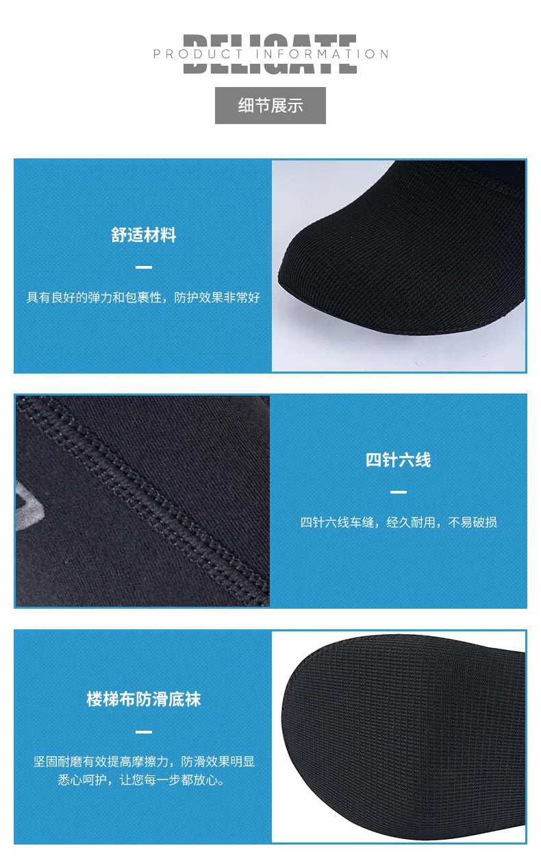 Diving Socks 1.5MM Neoprene Water Boots – Non-Slip Beach and Wetsuit Shoes