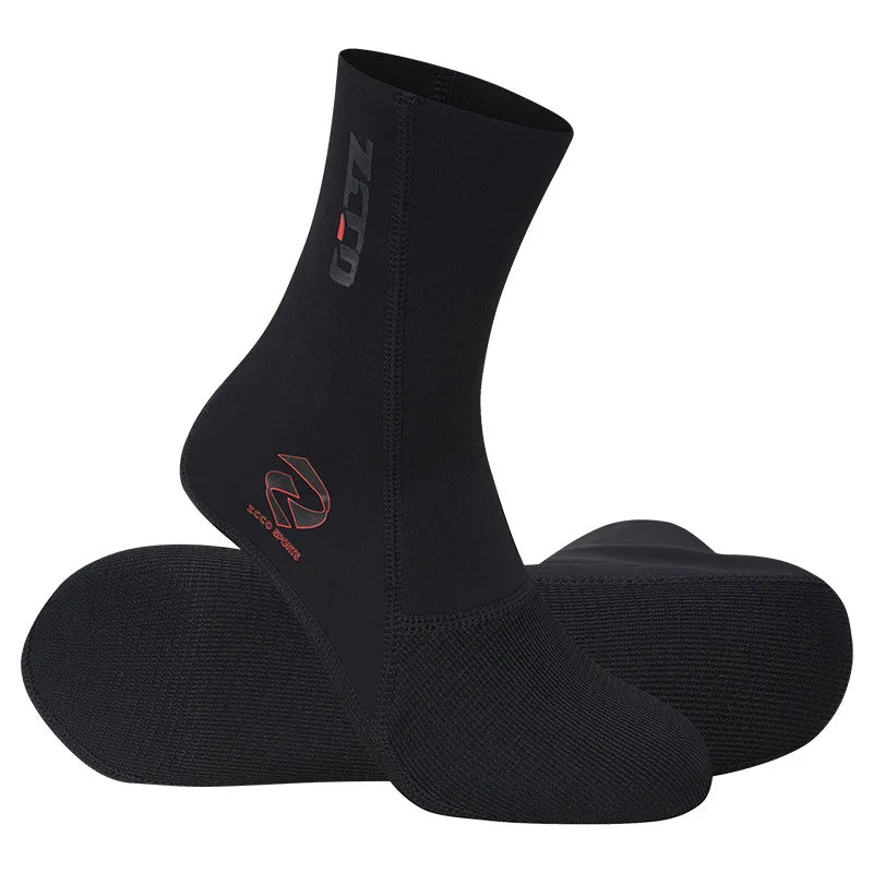 Diving Socks 1.5MM Neoprene Water Boots – Non-Slip Beach and Wetsuit Shoes