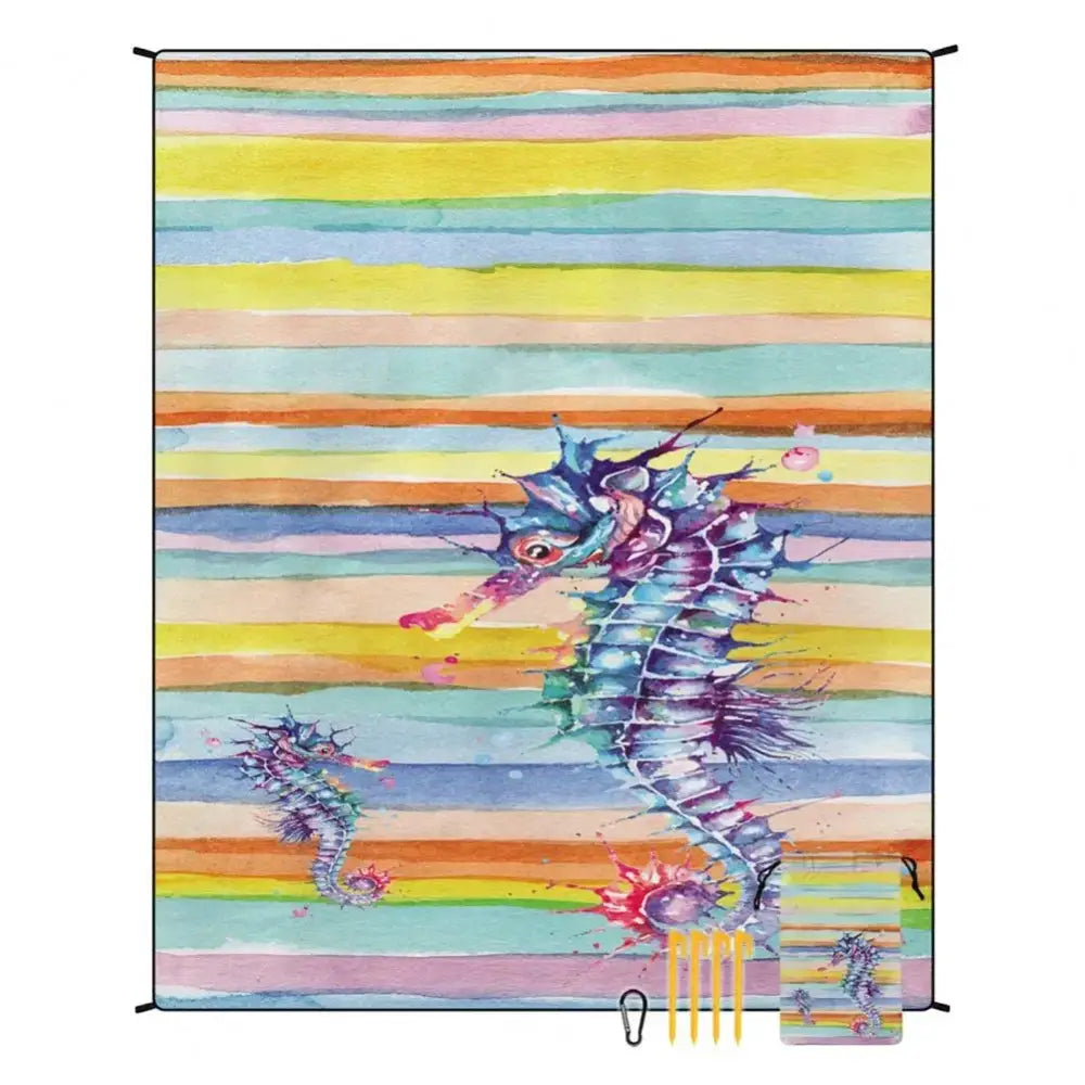 Extra-large Waterproof Sandproof Beach Blanket - Quick Dry, Outdoor Picnic Mat
