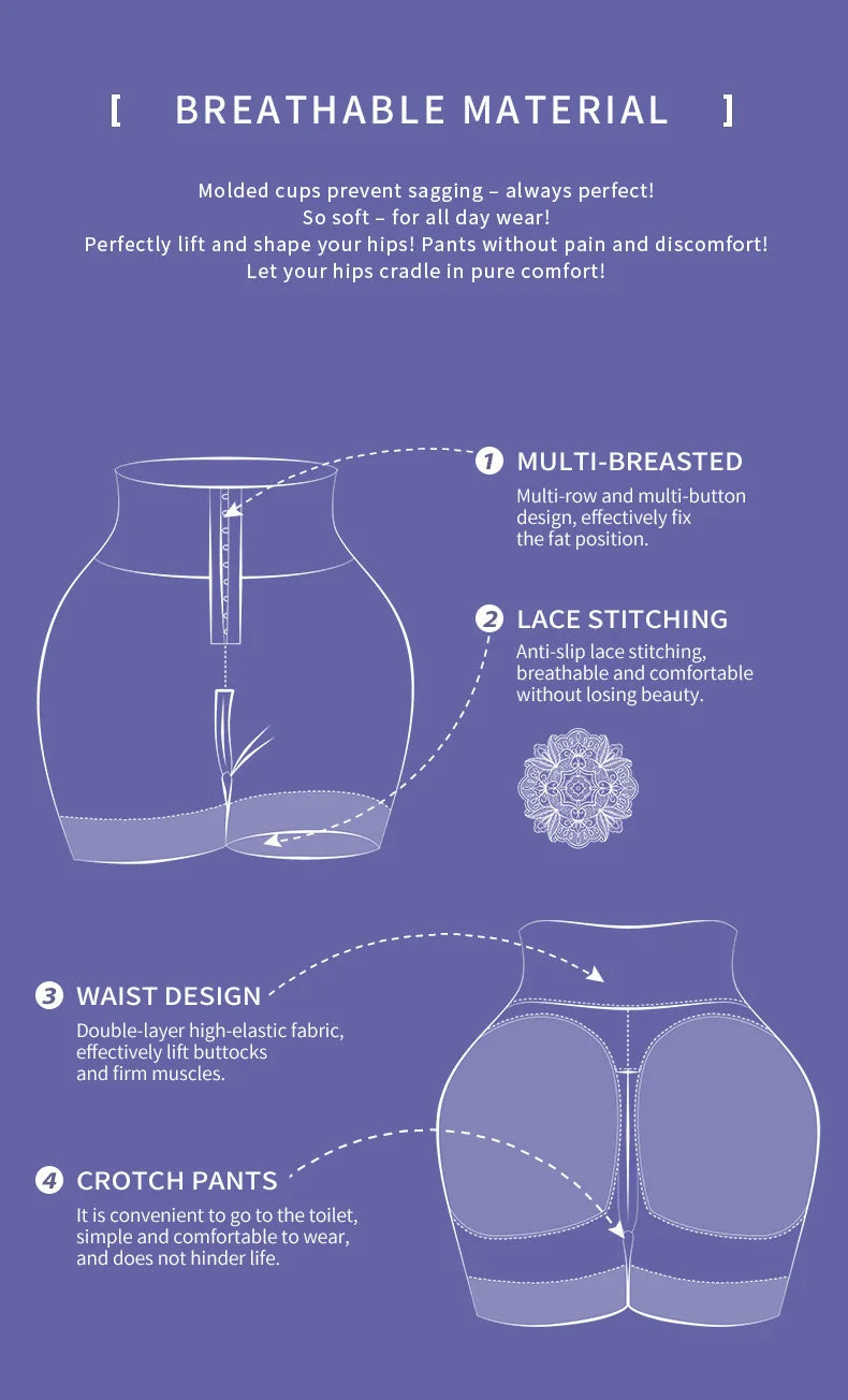 Fajas Colombiana 3-Boned Sculpting Girdle – Slimming Butt Lifter Shaping Shorts