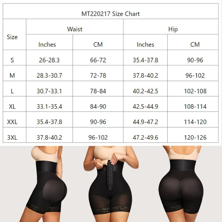 Fajas Colombiana 3-Boned Sculpting Girdle – Slimming Butt Lifter Shaping Shorts