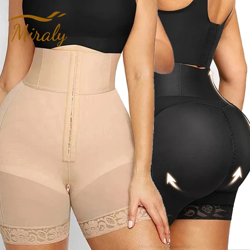 Fajas Colombiana 3-Boned Sculpting Girdle – Slimming Butt Lifter Shaping Shorts