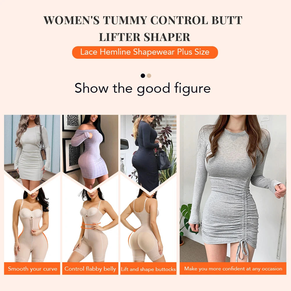 Fajas Colombianas Full Body Shaper – Postpartum Tummy Slimming