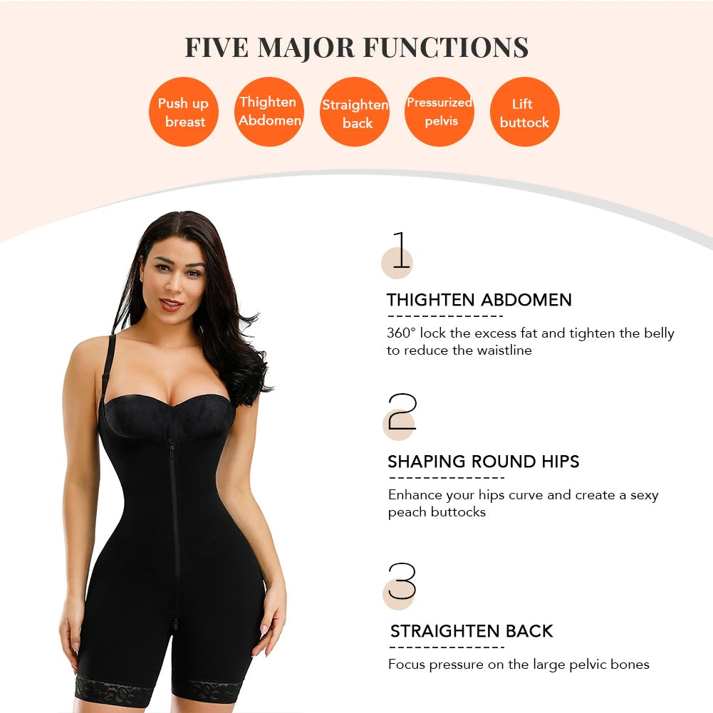 Fajas Colombianas Full Body Shaper – Postpartum Tummy Slimming