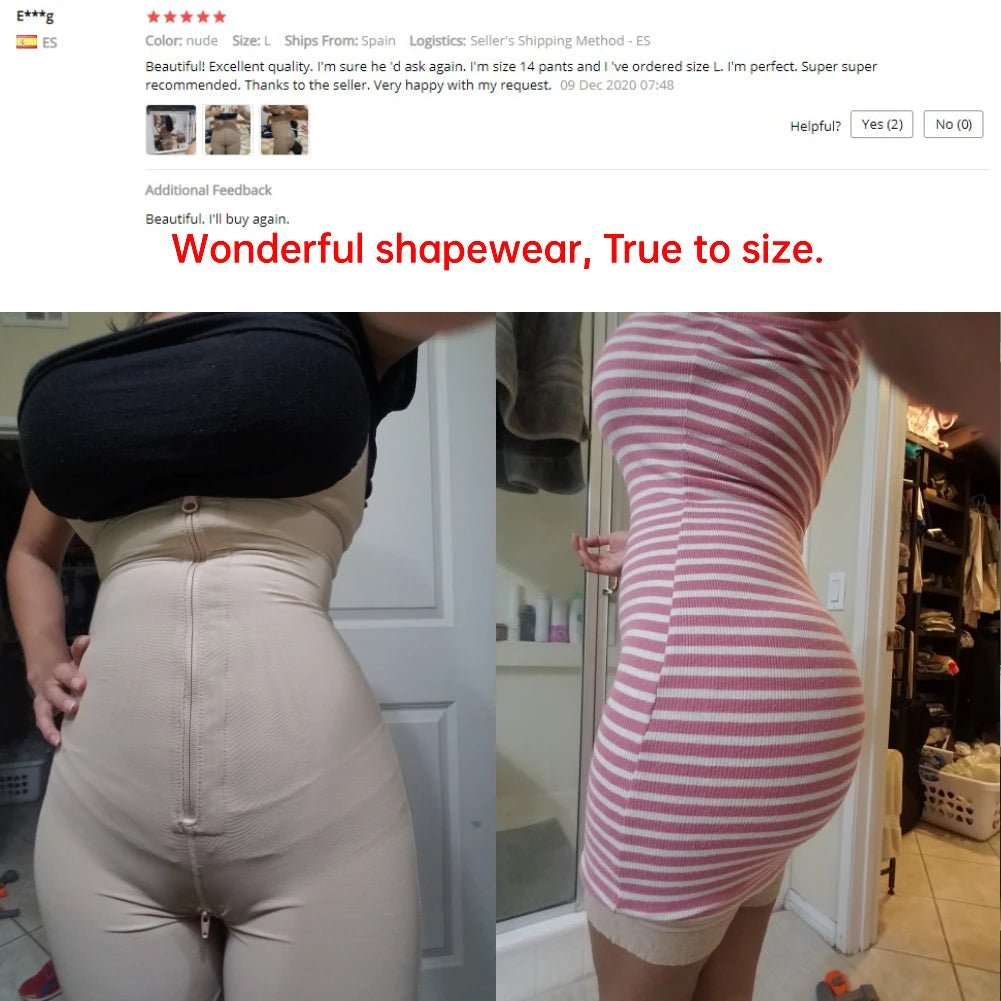 Fajas Colombianas Full Body Shaper – Postpartum Tummy Slimming