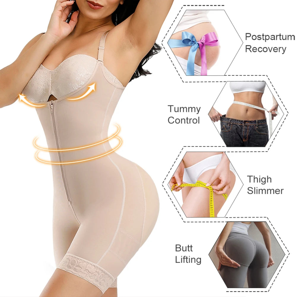 Fajas Colombianas Full Body Shaper – Postpartum Tummy Slimming