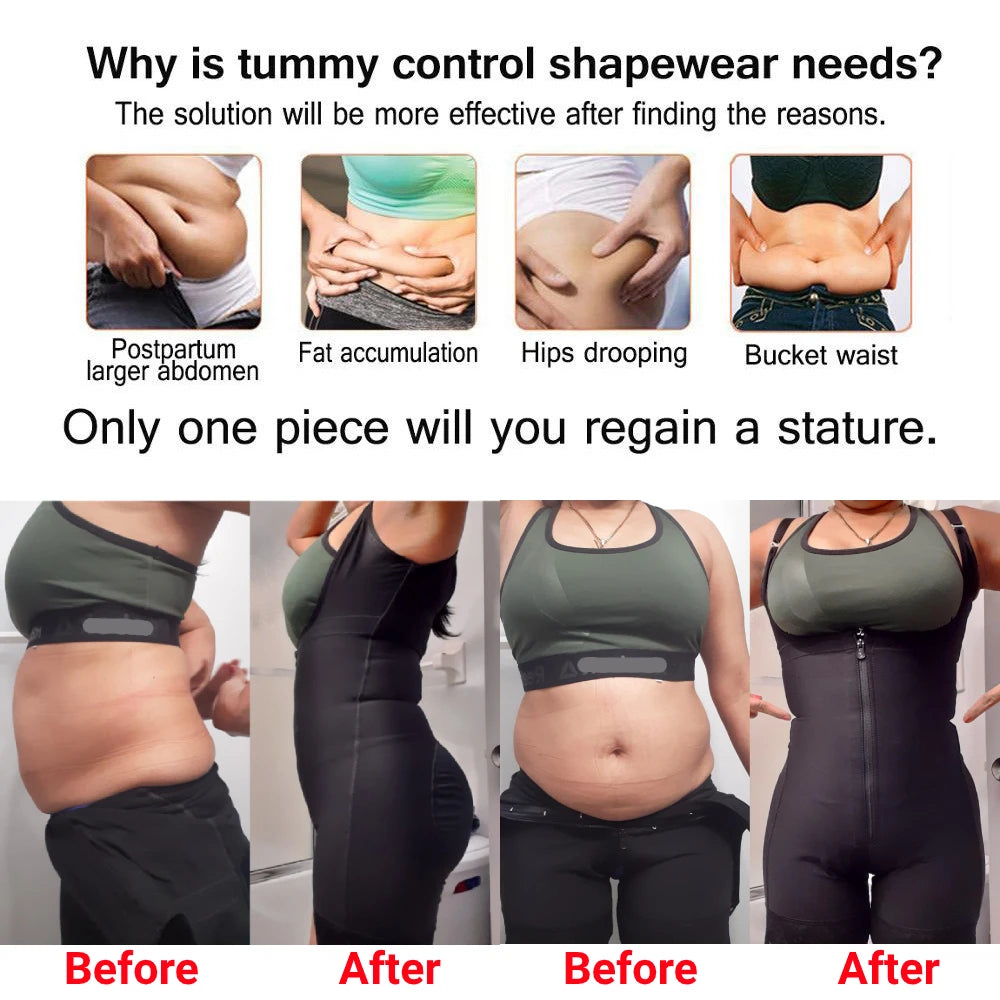 Fajas Colombianas Full Body Shaper – Postpartum Tummy Slimming