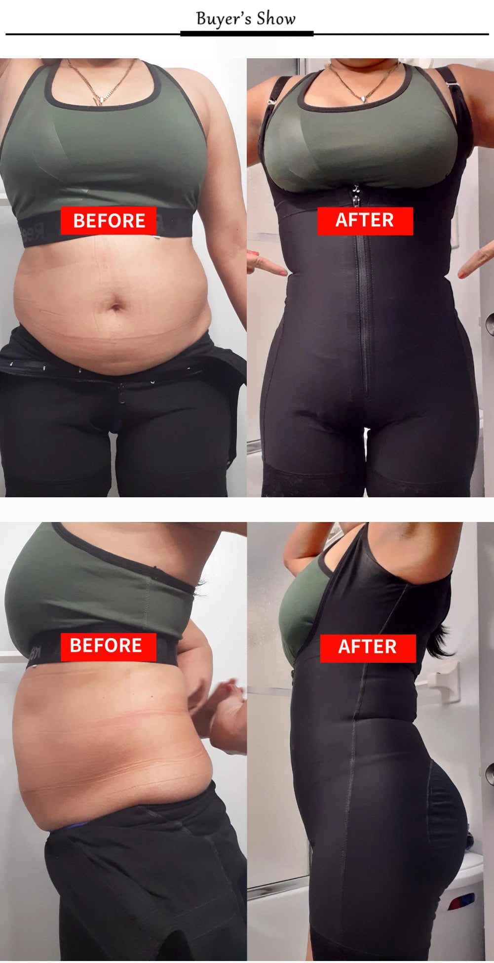 Fajas Colombianas Full Body Shaper – Postpartum Tummy Slimming