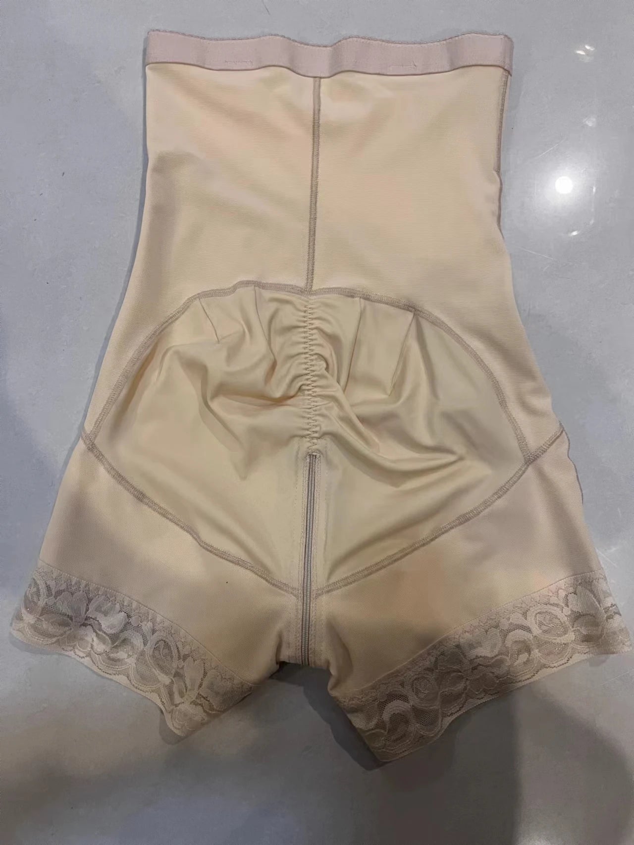 Fajas Colombianas Side Zipper Waist Trainer Butt-Lifting Shapewear