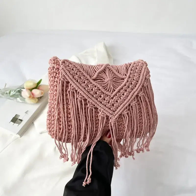 Fashion Woven Hollow Shoulder Crossbdoy Bag