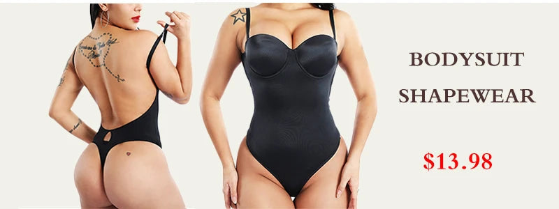 GUUDIA Ribbed Tummy Control Jumpsuit – Daily Shaper Bodysuit with Open Crotch