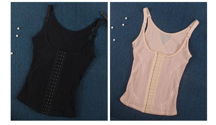 High Elastic Adjustable Slimming Body Shaper for Women – Plus Size Waist Corset Bodysuit