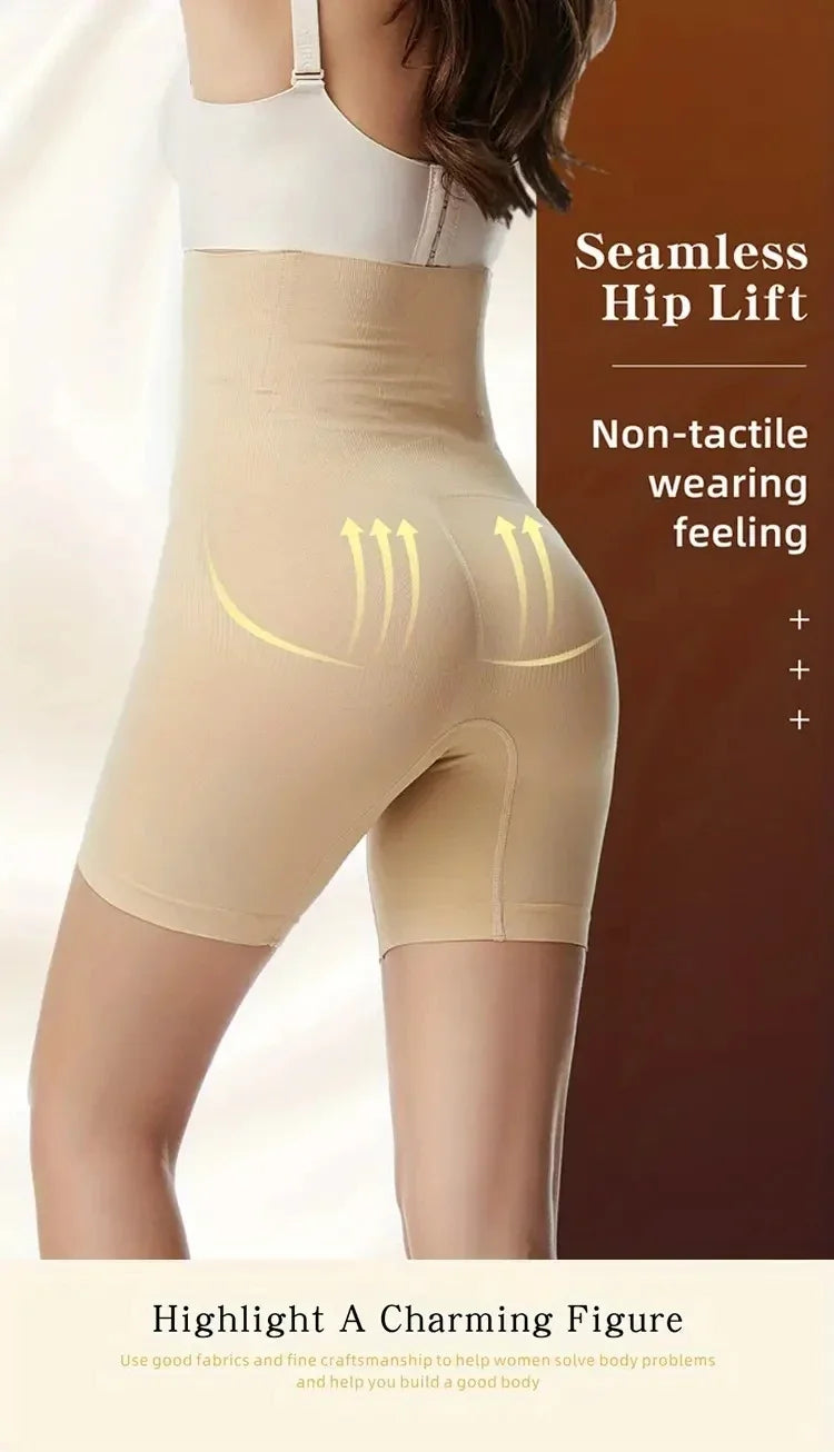 High-Waist Shaping Boyshort Panties – Tummy Control & Butt Lift