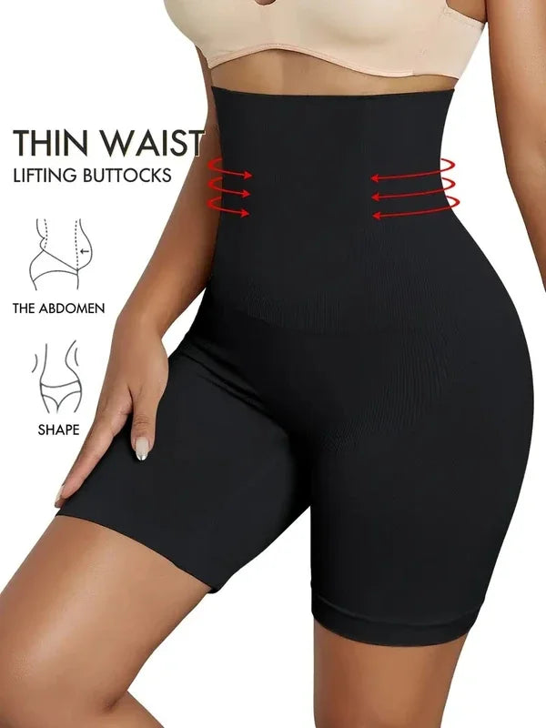 High-Waist Shaping Boyshort Panties – Tummy Control & Butt Lift