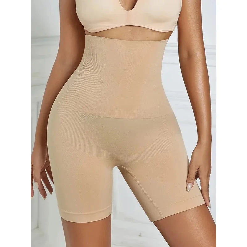 High-Waist Shaping Boyshort Panties – Tummy Control & Butt Lift