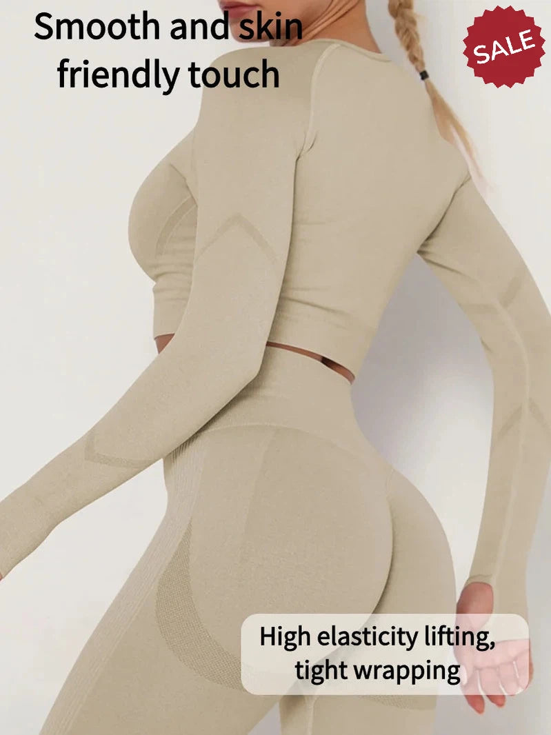 Long Sleeve Yoga and Workout Top for Women