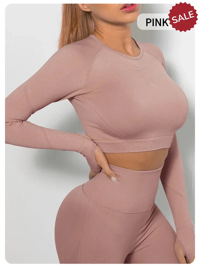 Long Sleeve Yoga and Workout Top for Women