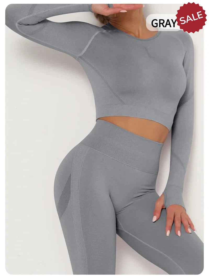 Long Sleeve Yoga and Workout Top for Women