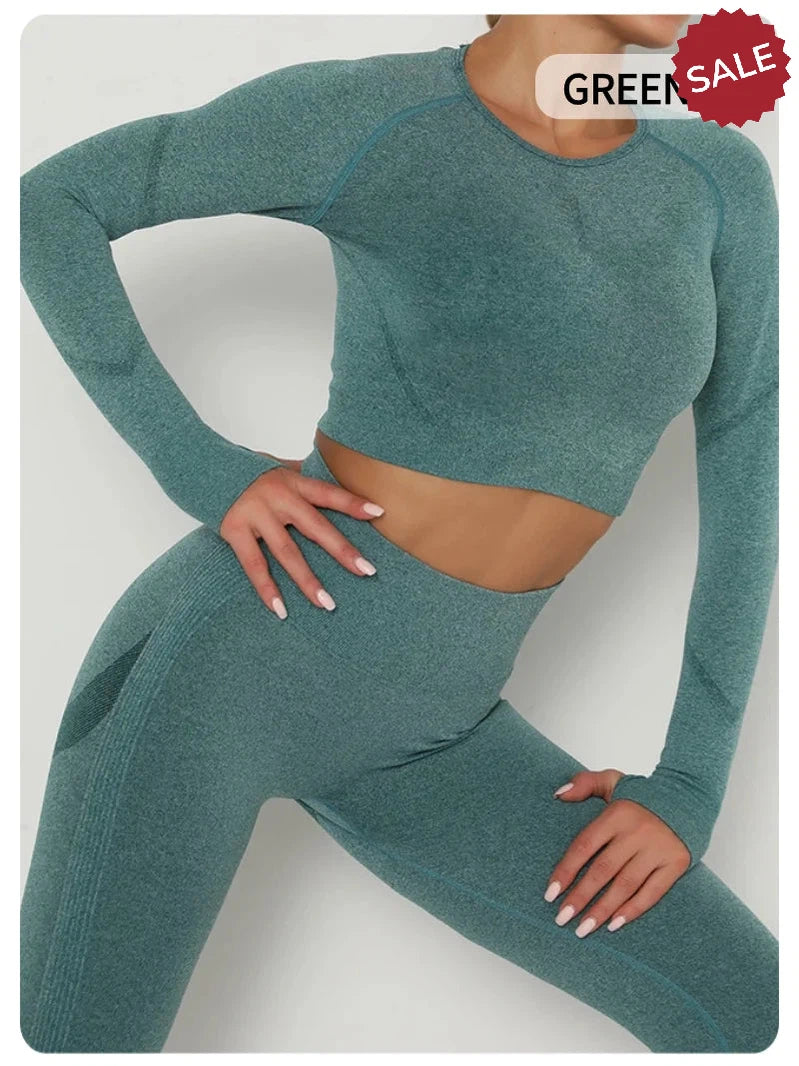 Long Sleeve Yoga and Workout Top for Women